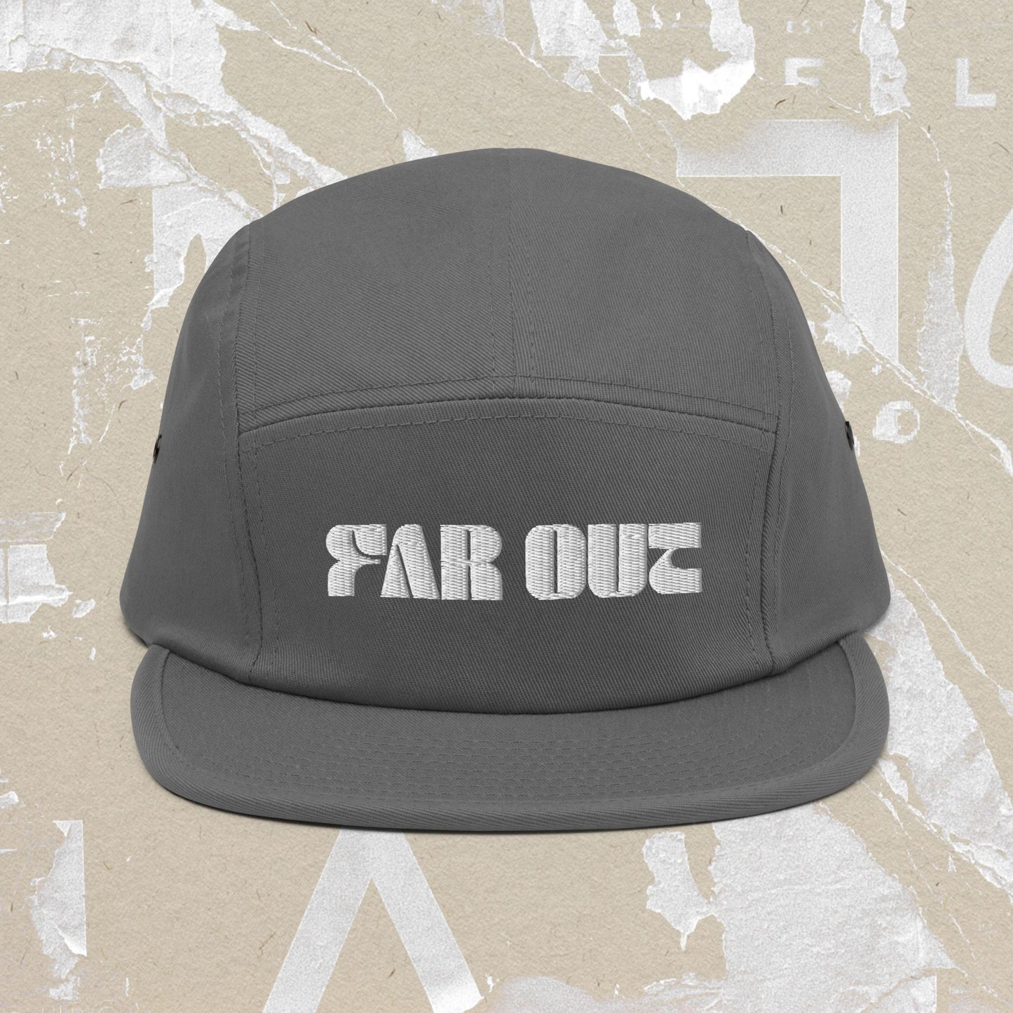 Far Out Wave Five Panel Cap