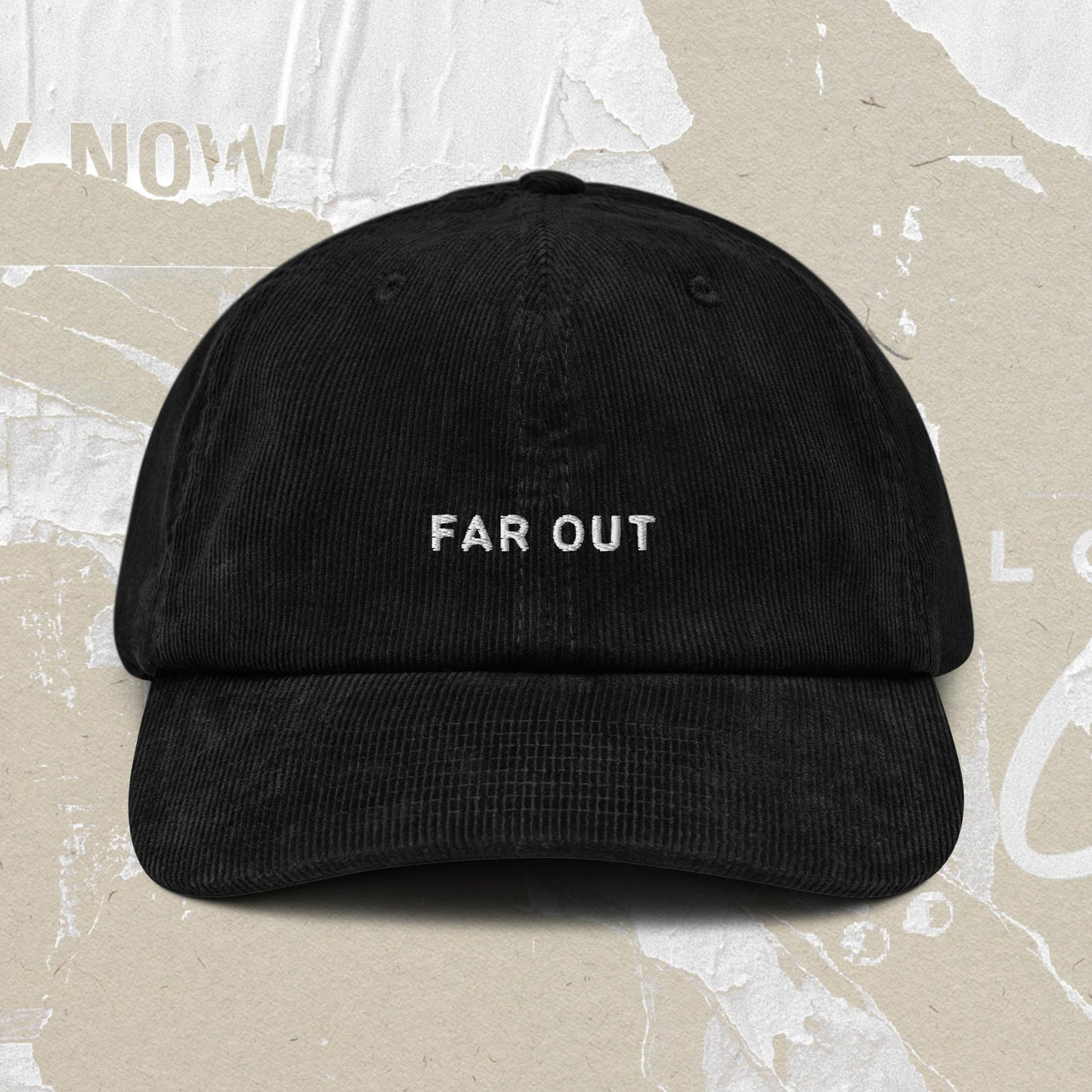 Far Out Corduroy Cap