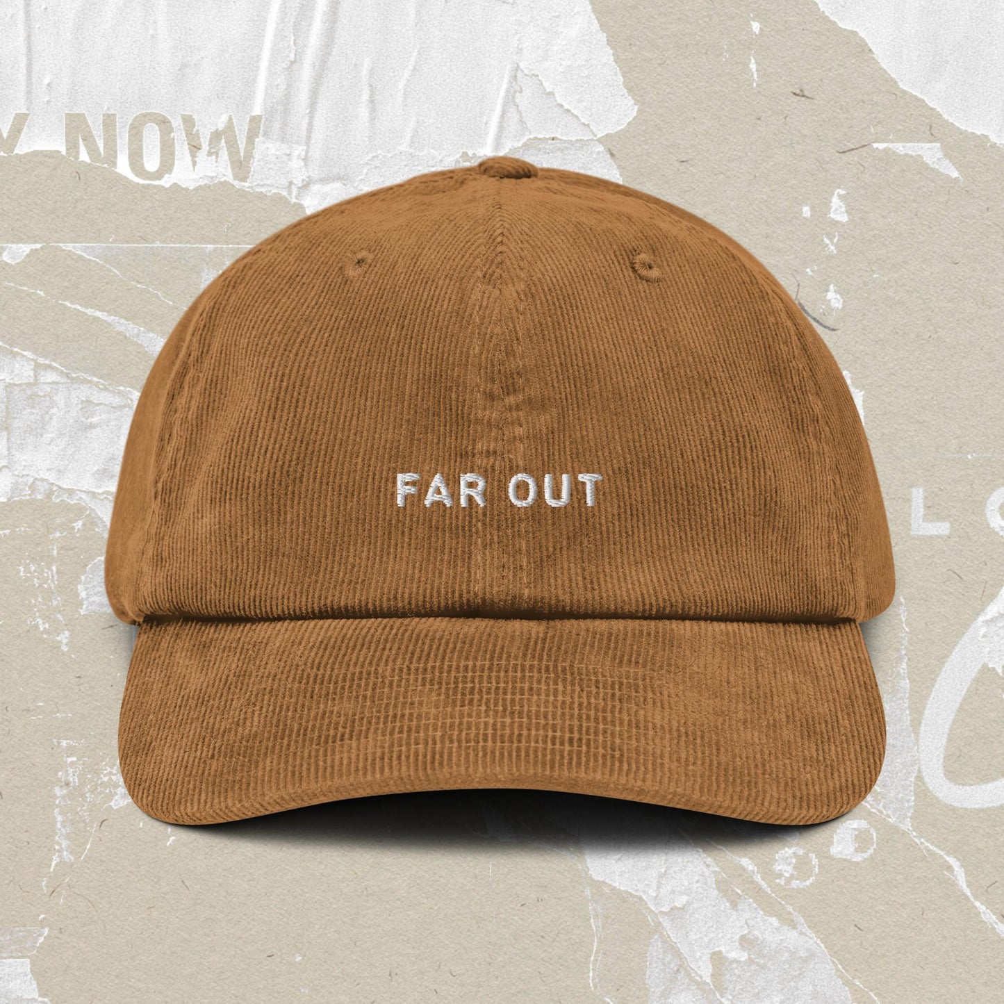 Far Out Corduroy Cap