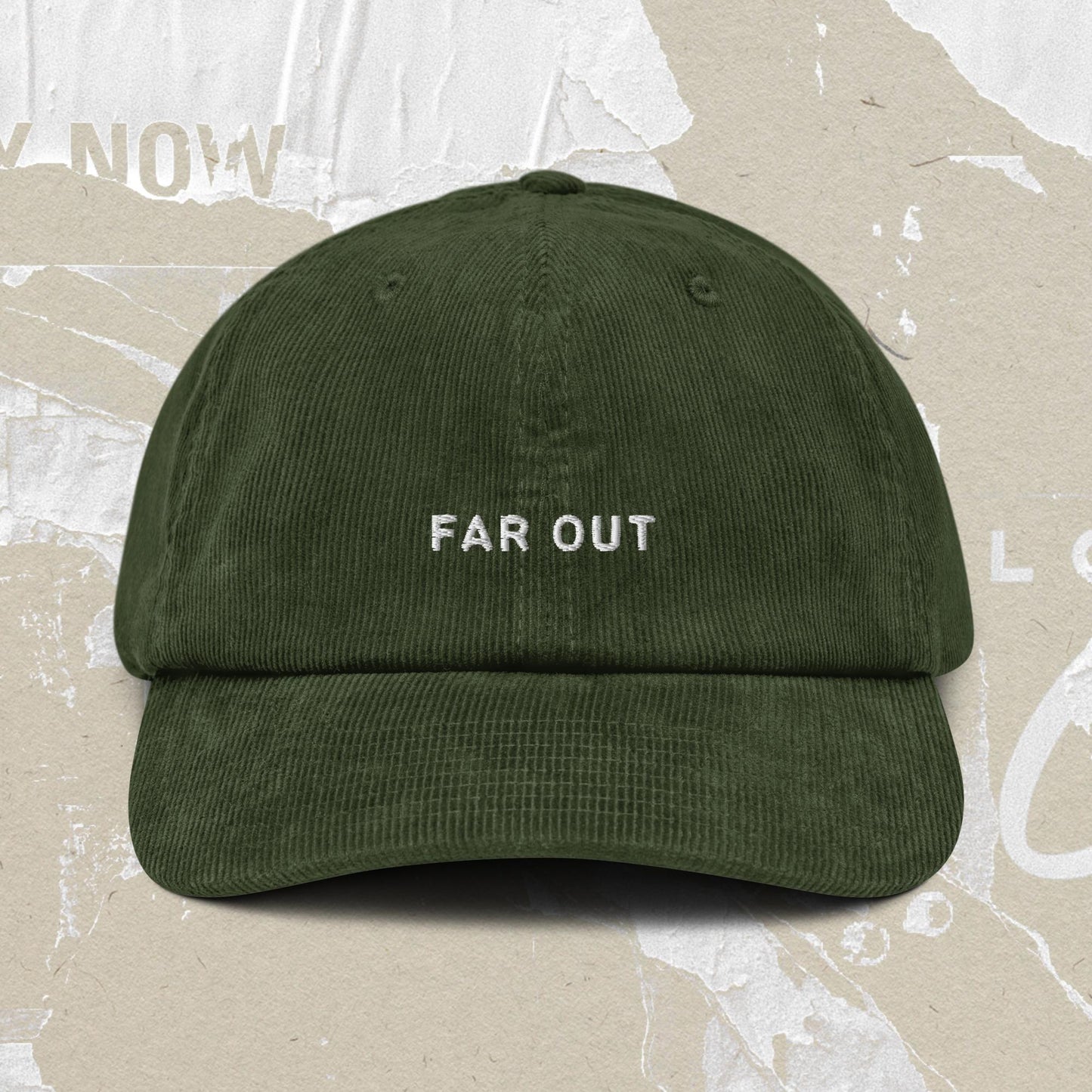 Far Out Corduroy Cap