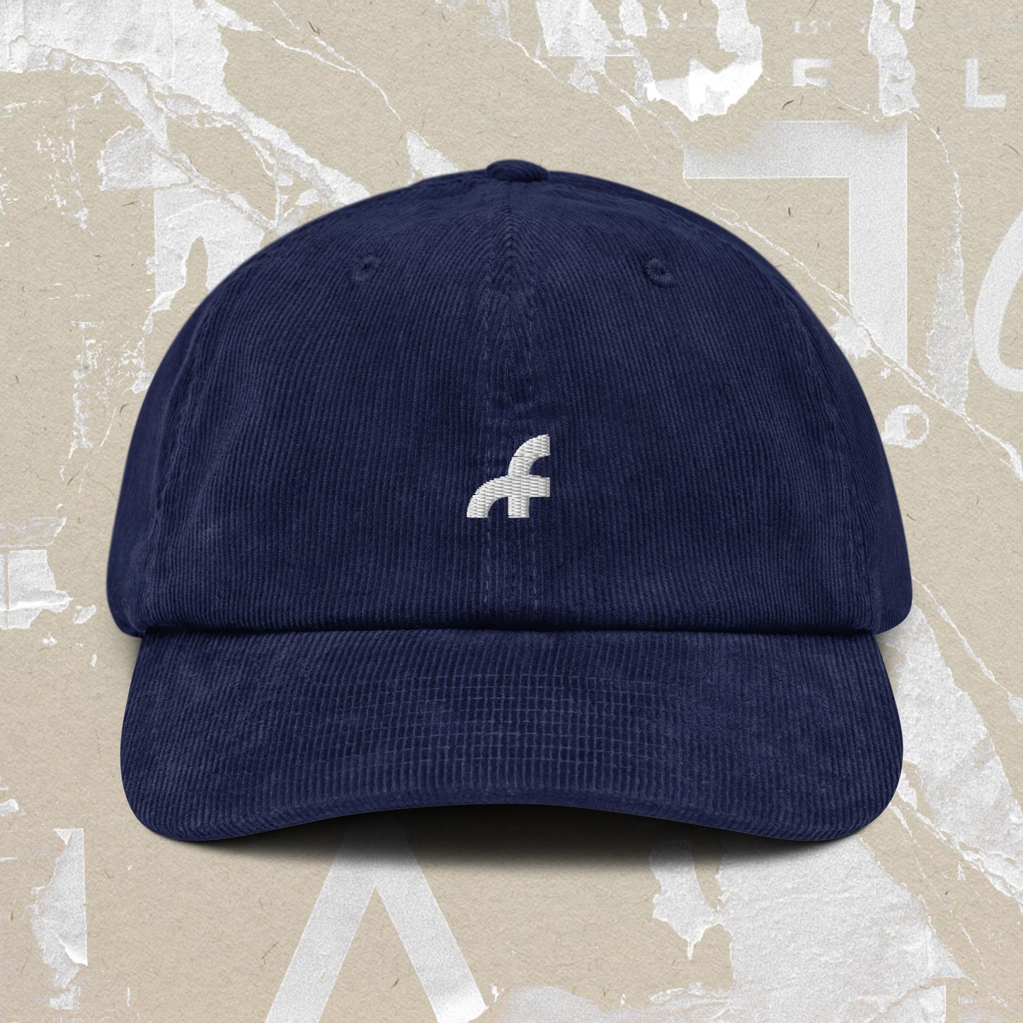 F Corduroy Cap