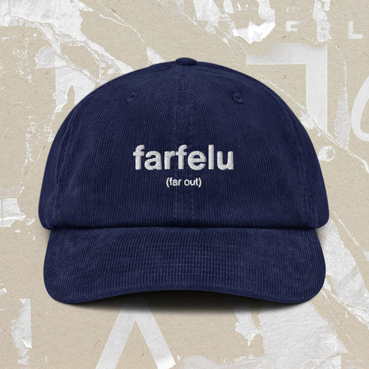 French Far Out Corduroy Cap