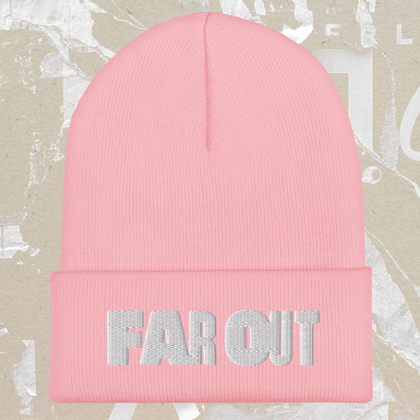 Far Out Cuffed Beanie