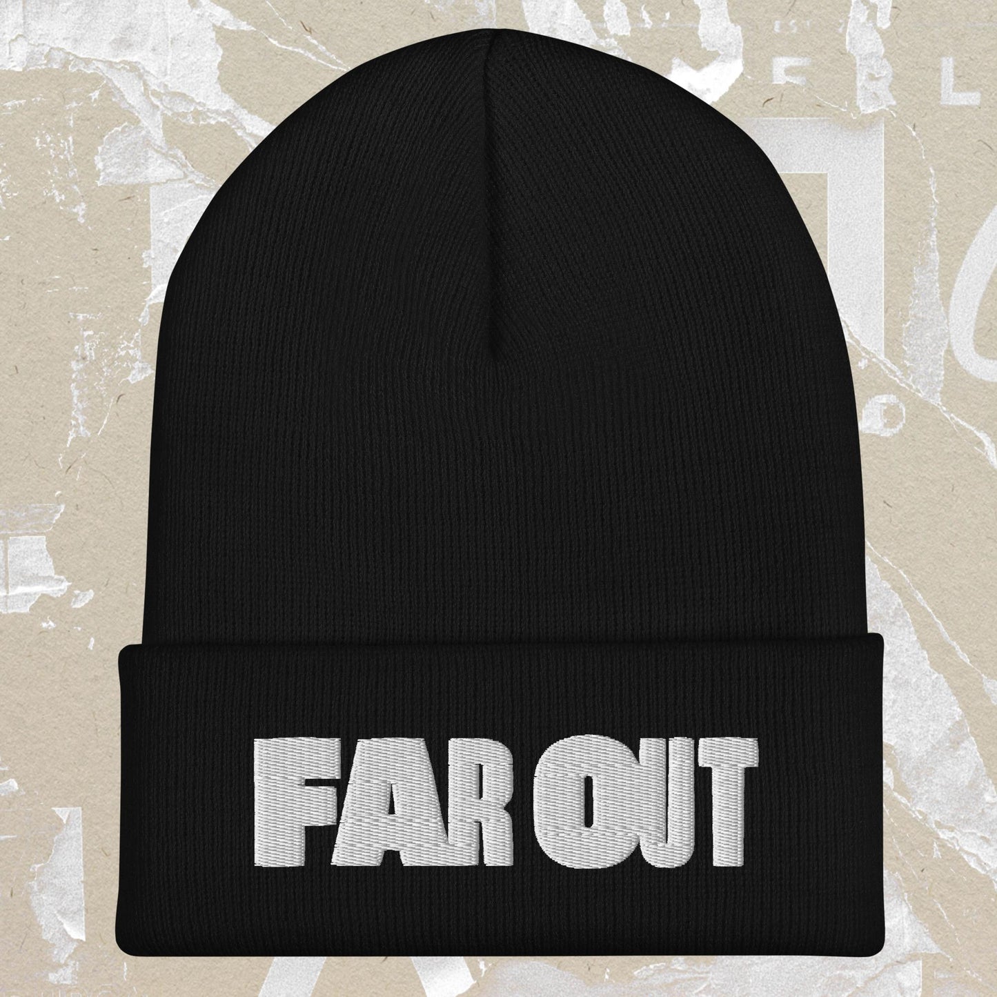 Far Out Cuffed Beanie