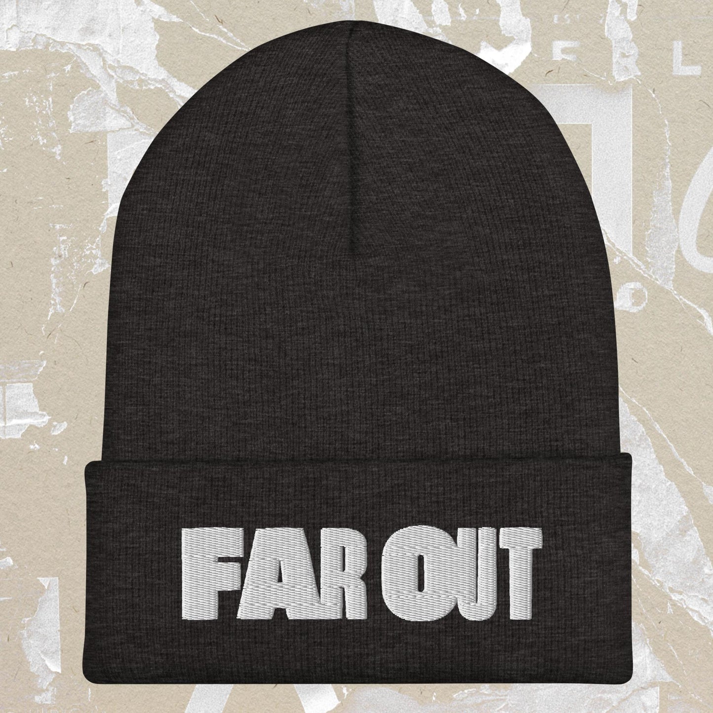 Far Out Cuffed Beanie