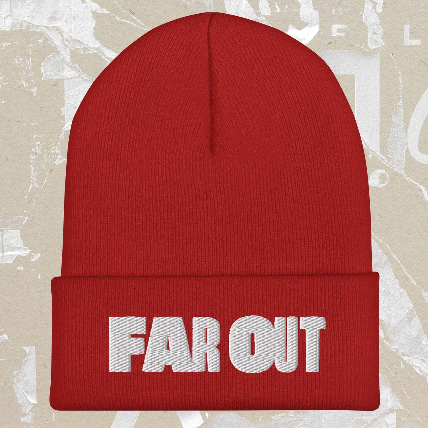 Far Out Cuffed Beanie