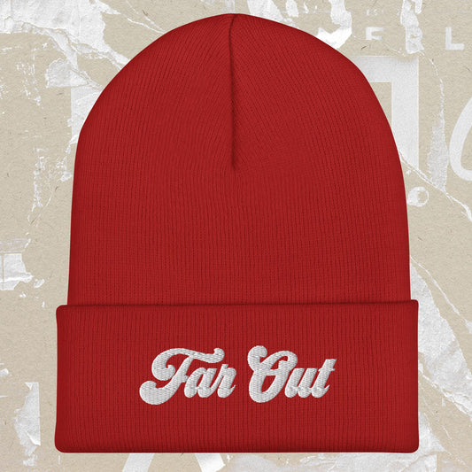 Far Out 1970s Cuffed Beanie