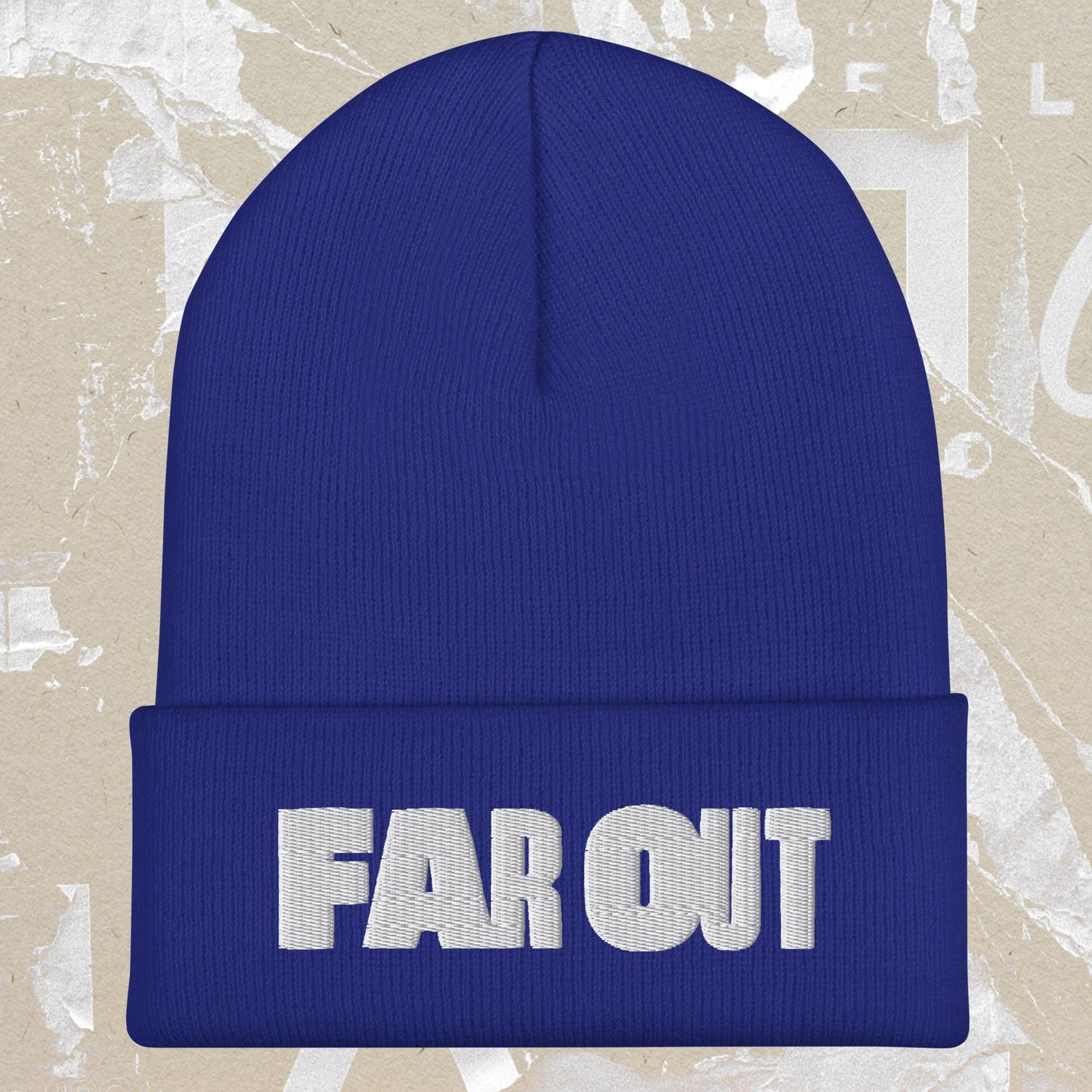 Far Out Cuffed Beanie