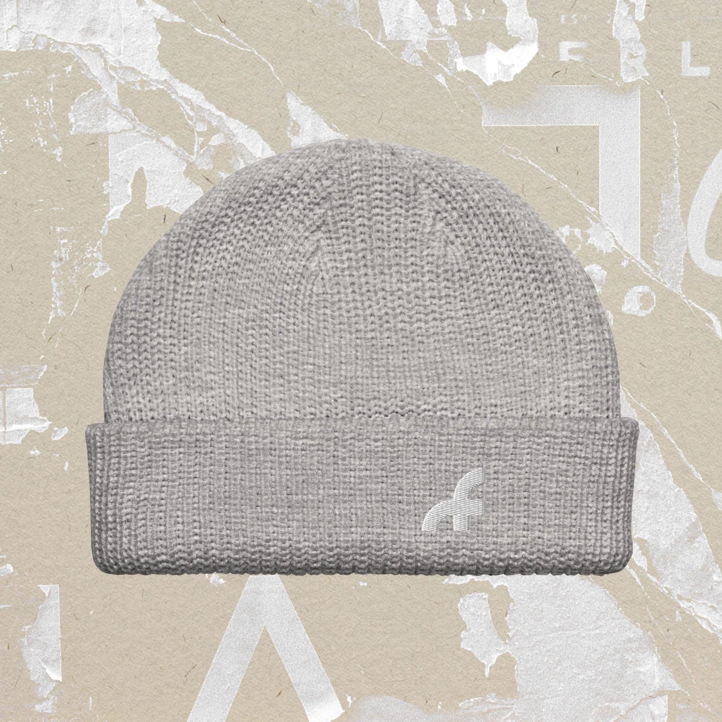 Far Out F Fisherman Beanie