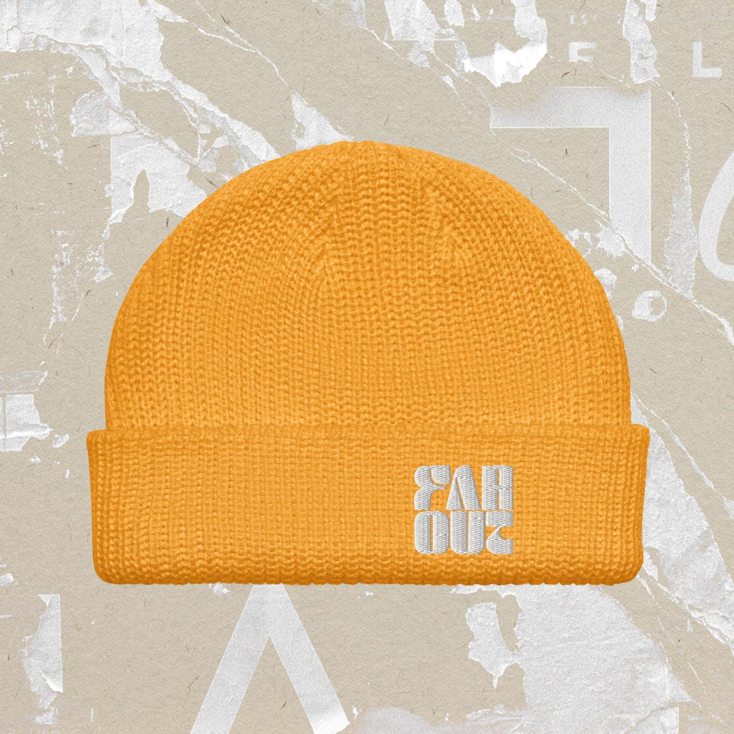 Far Out Wave Square Fisherman Beanie