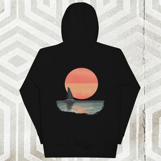 Far Out 1970s Sunset Hoodie