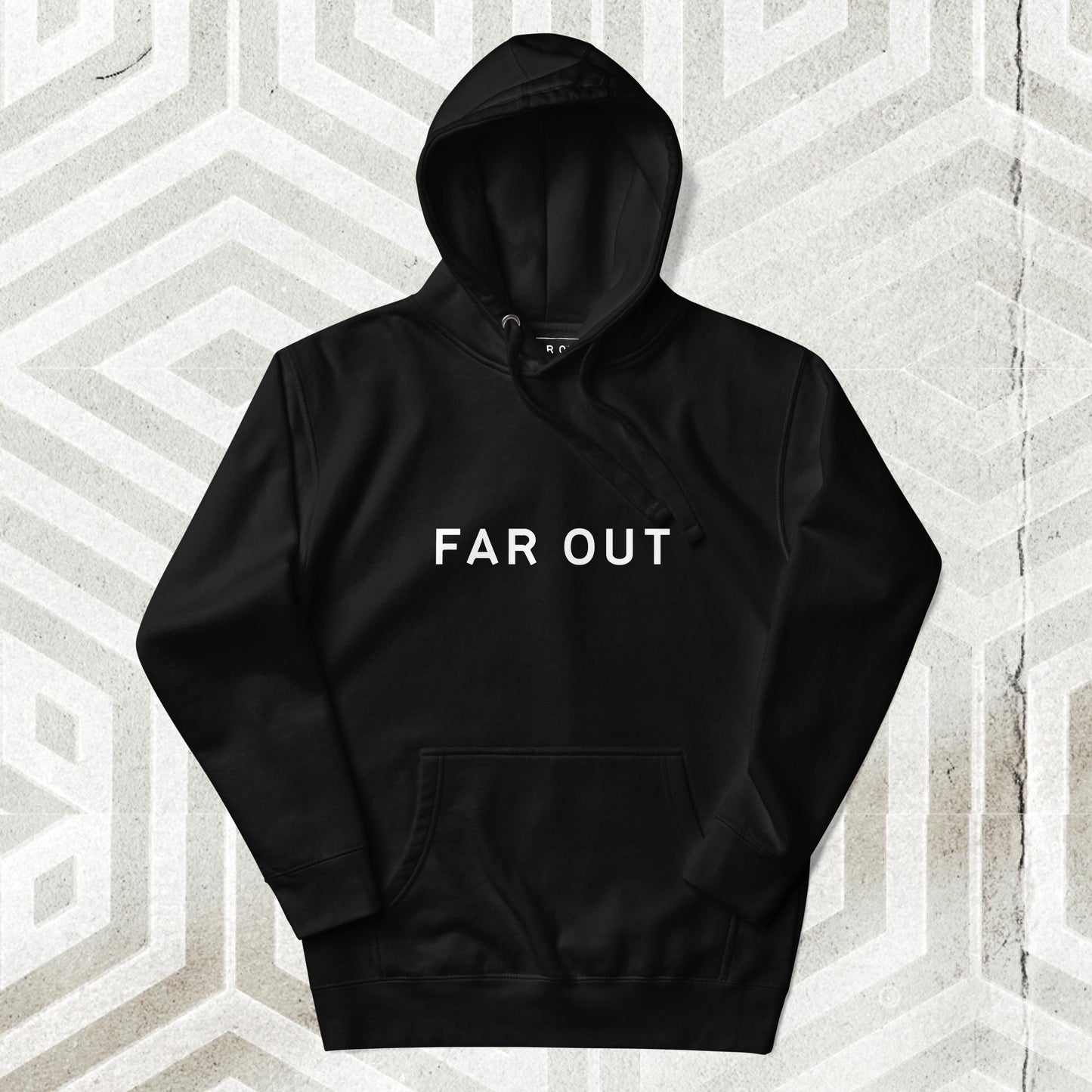 Far Out Large Logo Hoodie