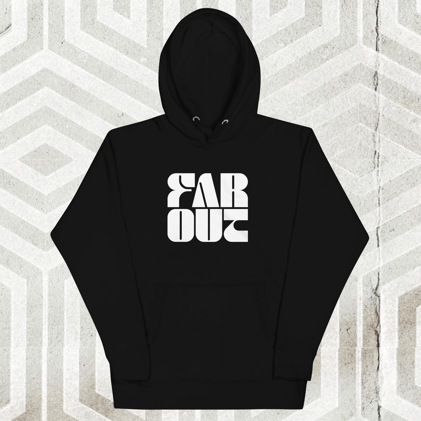 Far Out Wave Square Hoodie