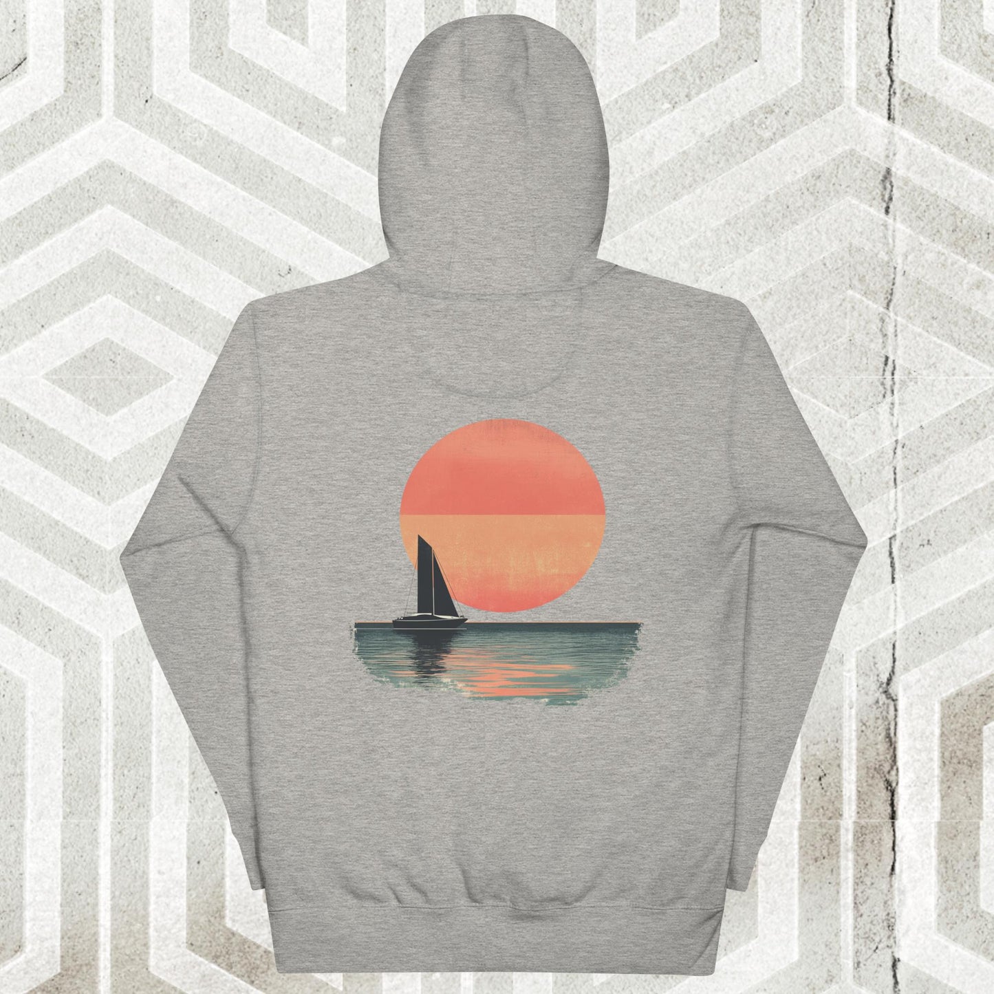 Far Out 1970s Sunset Hoodie