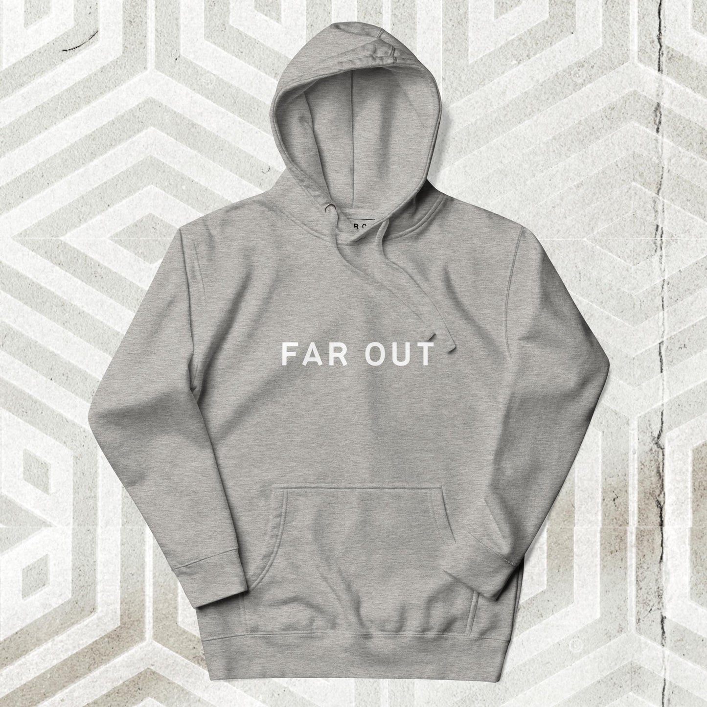 Far Out Large Logo Hoodie