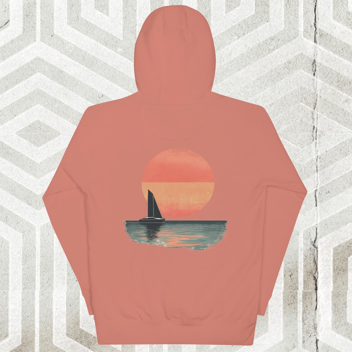 Far Out 1970s Sunset Hoodie