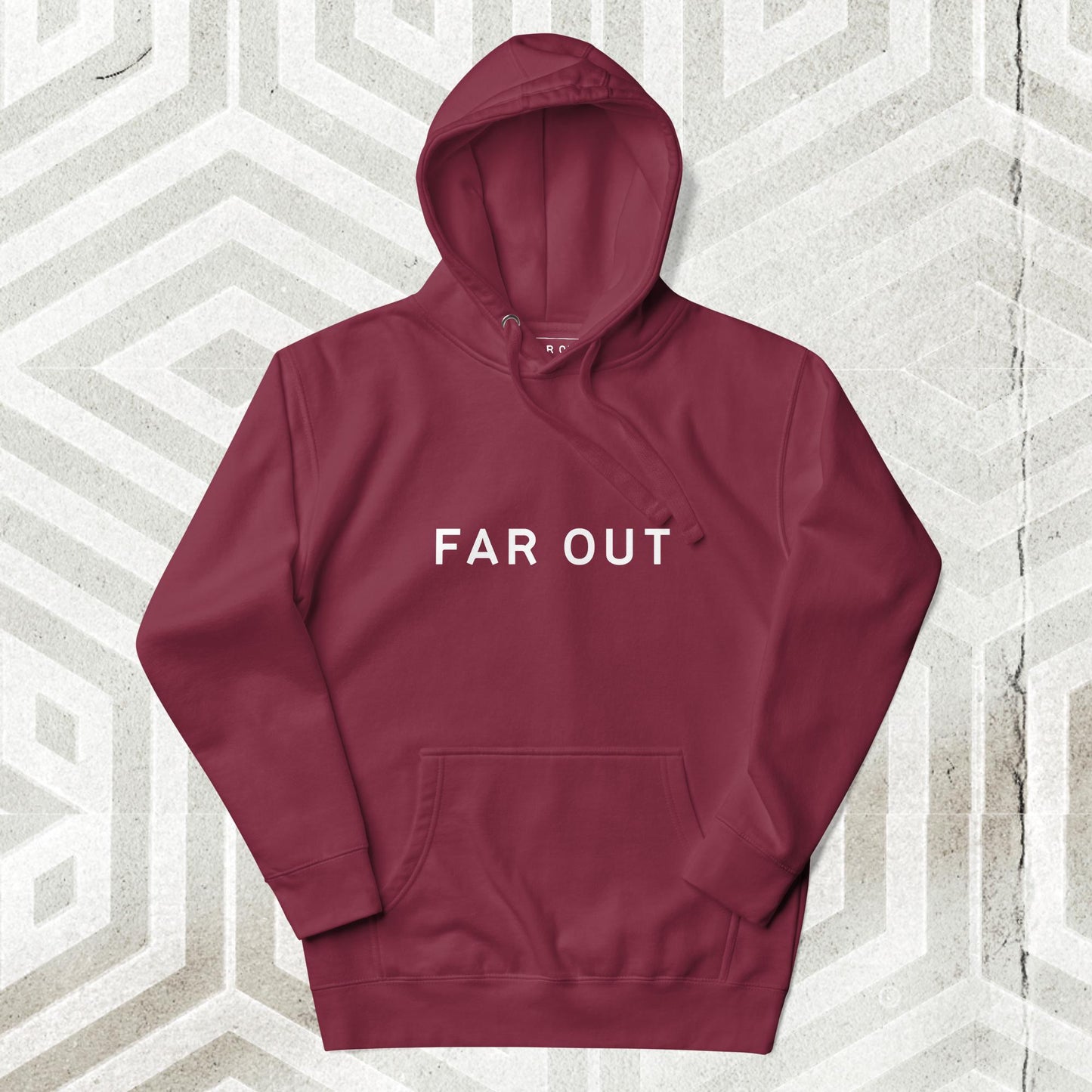 Far Out Large Logo Hoodie