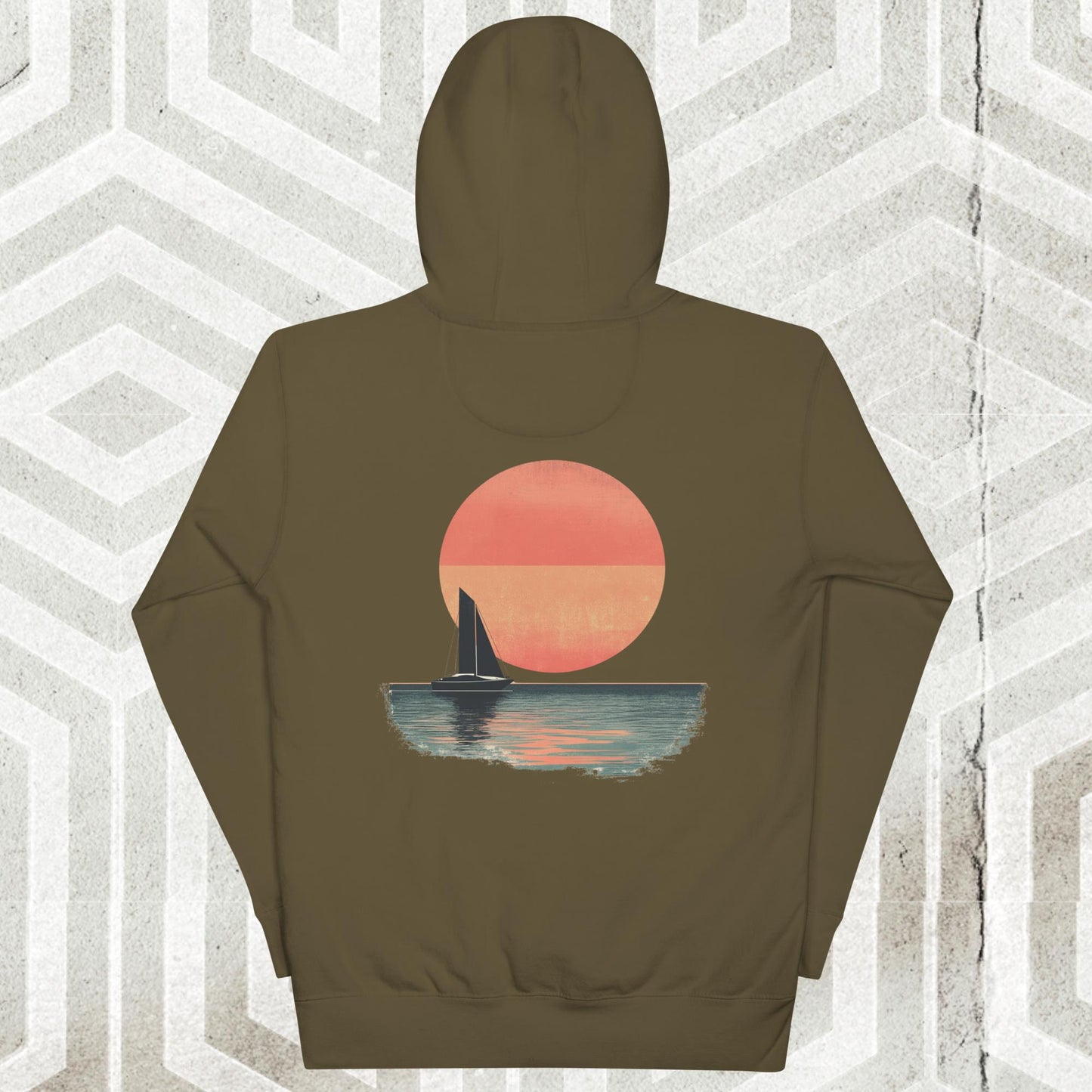 Far Out 1970s Sunset Hoodie