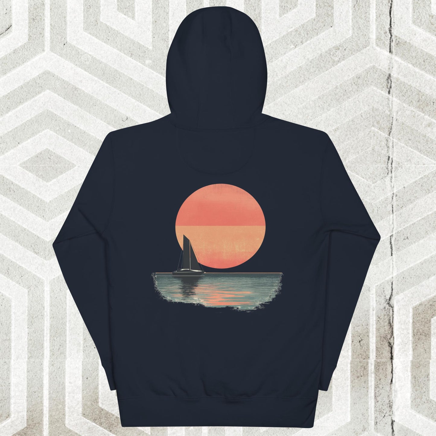 Far Out 1970s Sunset Hoodie