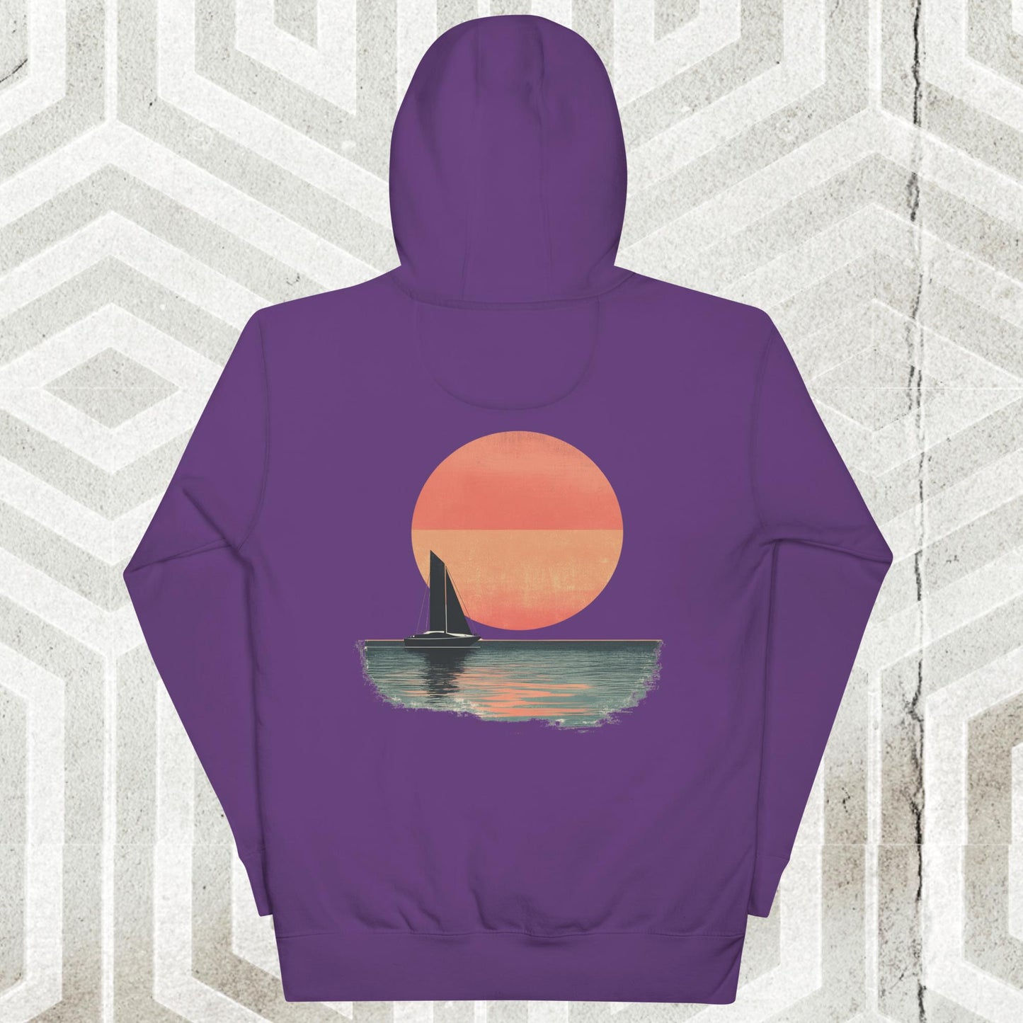 Far Out 1970s Sunset Hoodie