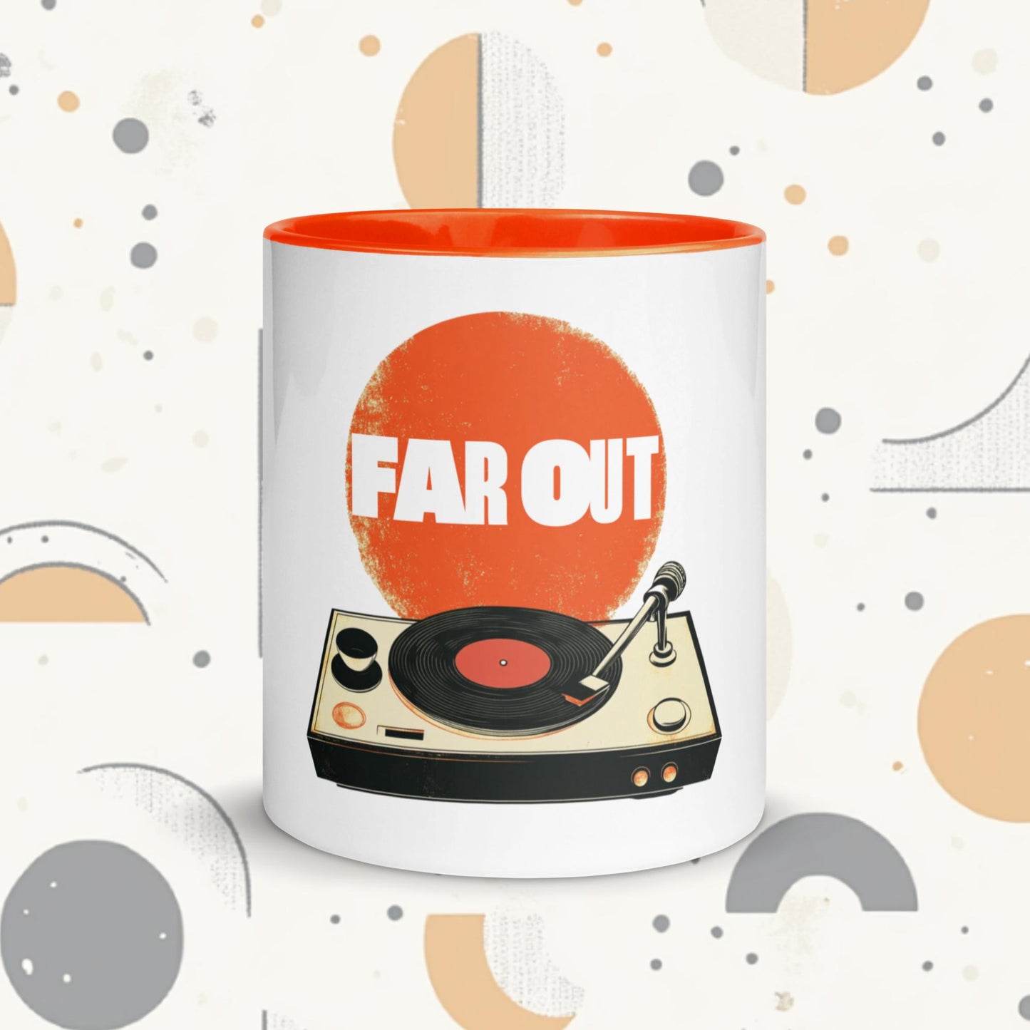 Far Out Vinyl Mug