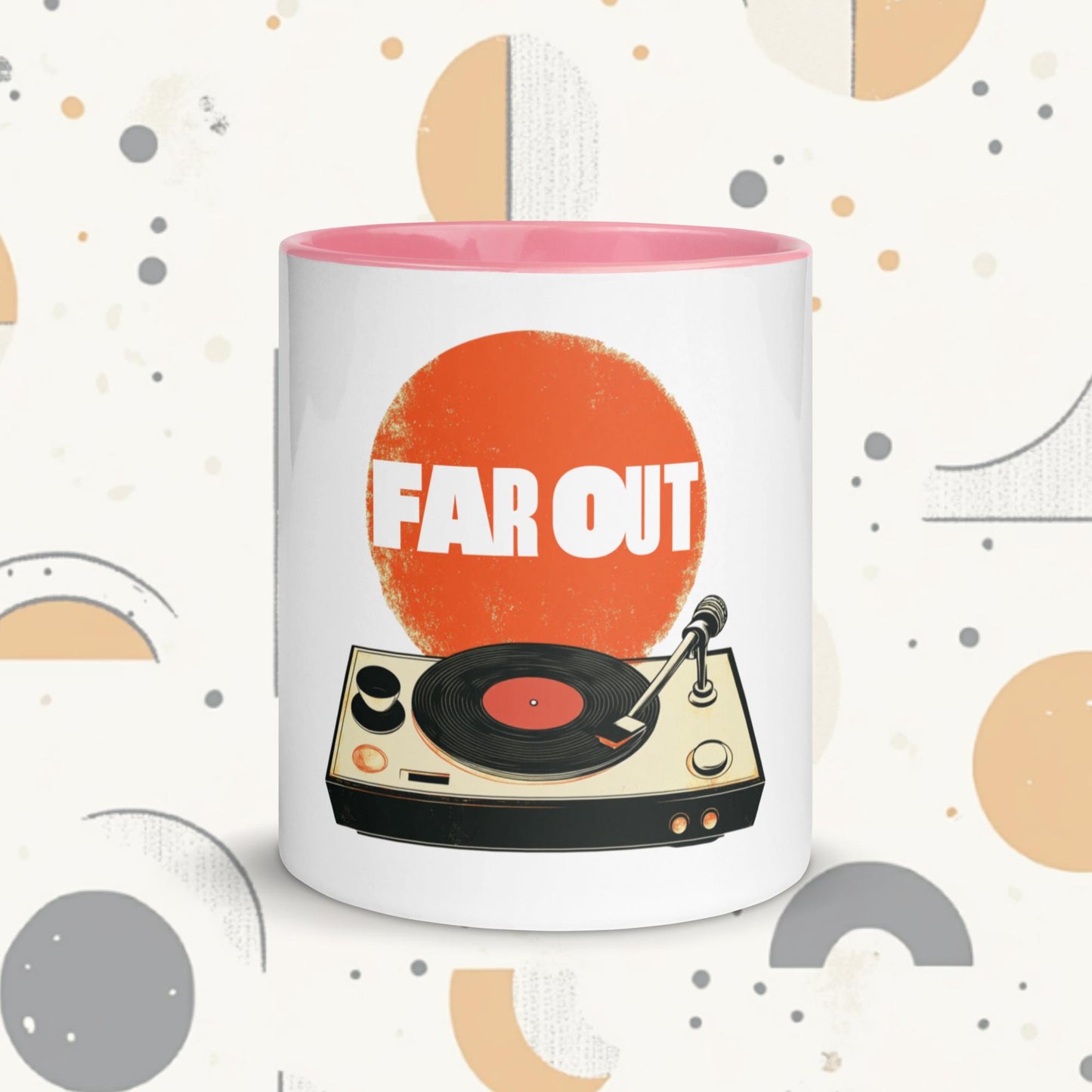 Far Out Vinyl Mug